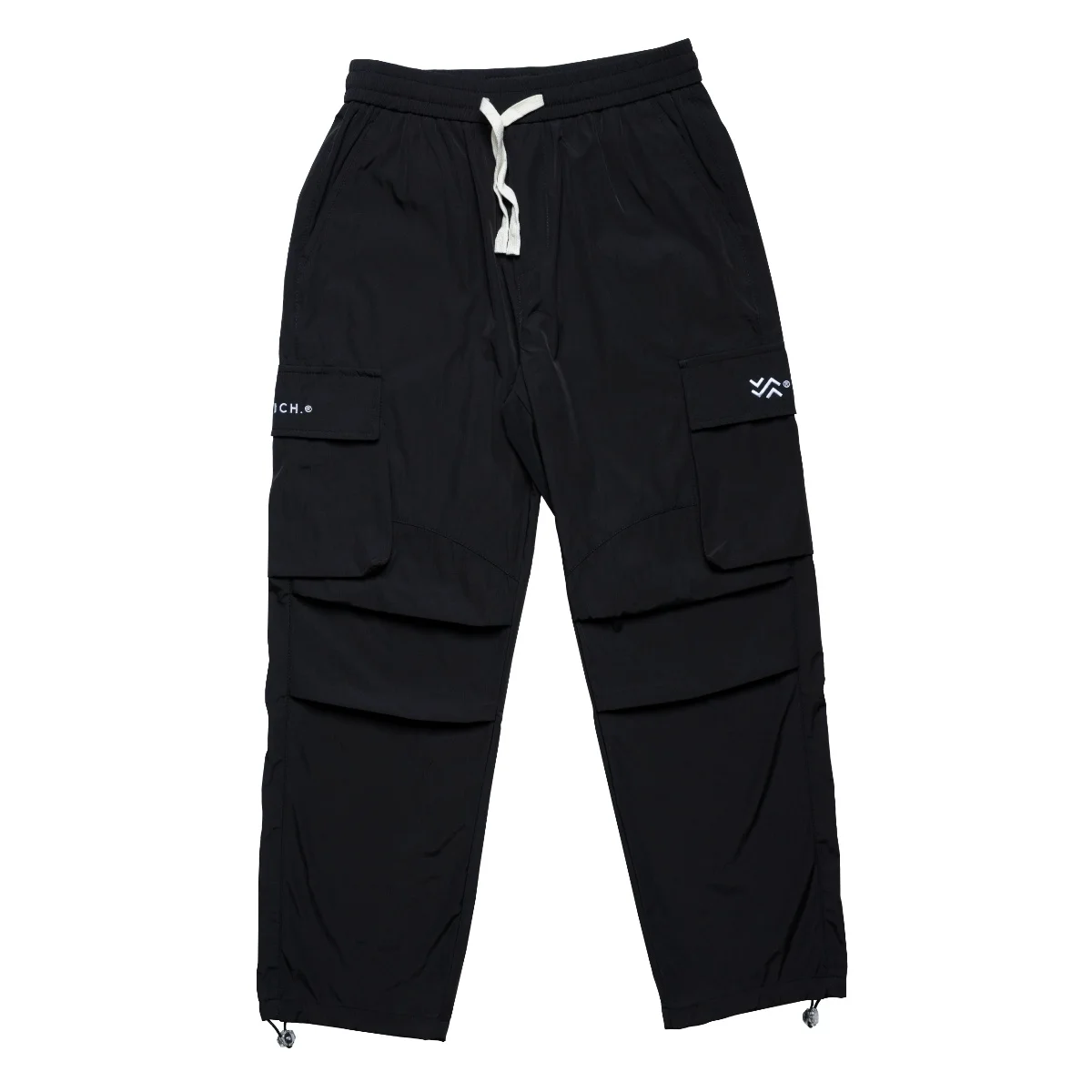 Oversized Multi Casual Pants | Black