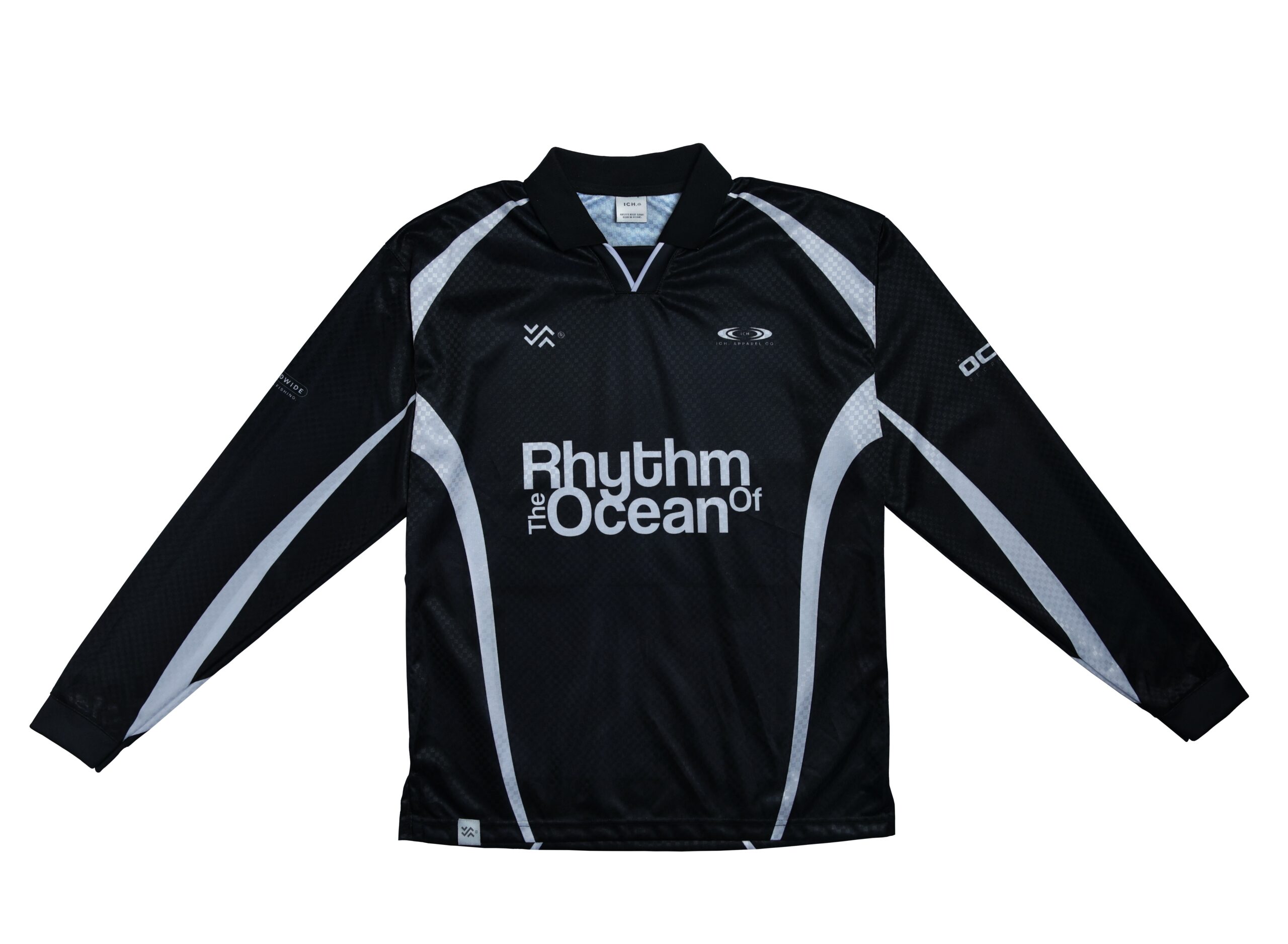 Overisized Jersey Long-Sleeves |BLACK