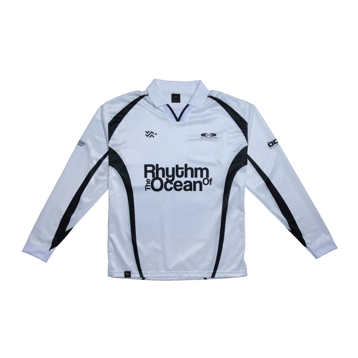 Overisized Jersey Long-Sleeves |WHITE